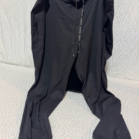 Med Couture Pants - Med Couture Black Jogger Sweatpants with Drawstring